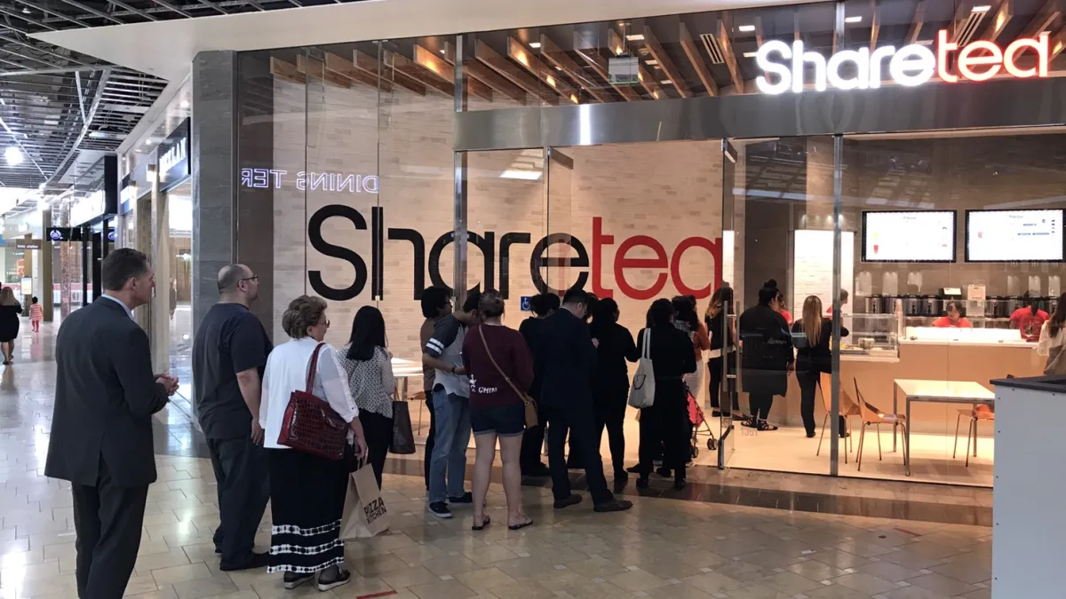 聯發國際旗下手搖茶品牌「Sharetea歇腳亭」預計第一季在美國總店數達到131家 。 (圖/聯發國際提供)