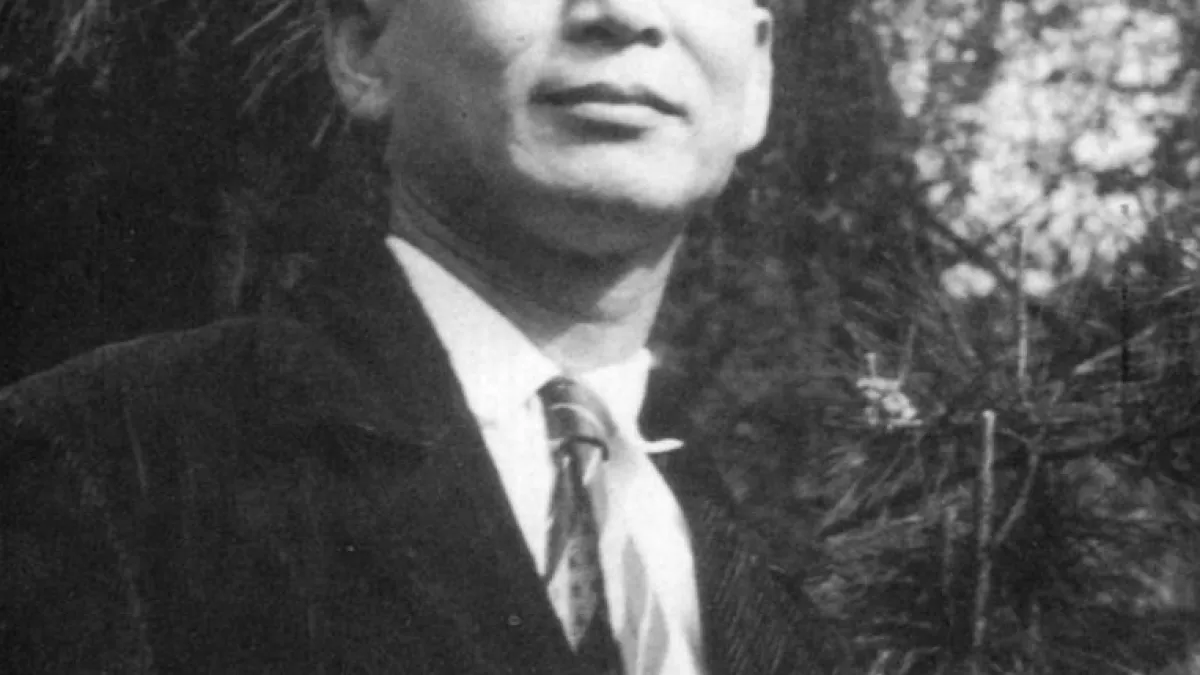 已故學者殷海光為臺灣戒嚴時期提倡自由主義的代表人物,早在中國贏得抗戰勝利之際,殷海光就發現中國共產黨對中國民族後續存亡的影響重大。(資料照,取自維基百科)