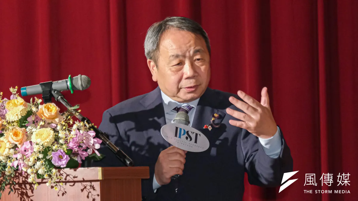 面對北京對台軍事恫嚇持續升溫,出身中國、現為日本執政聯盟「日本維新之會」參議員石平,近期接受《風傳媒》獨家專訪。(劉偉宏攝)