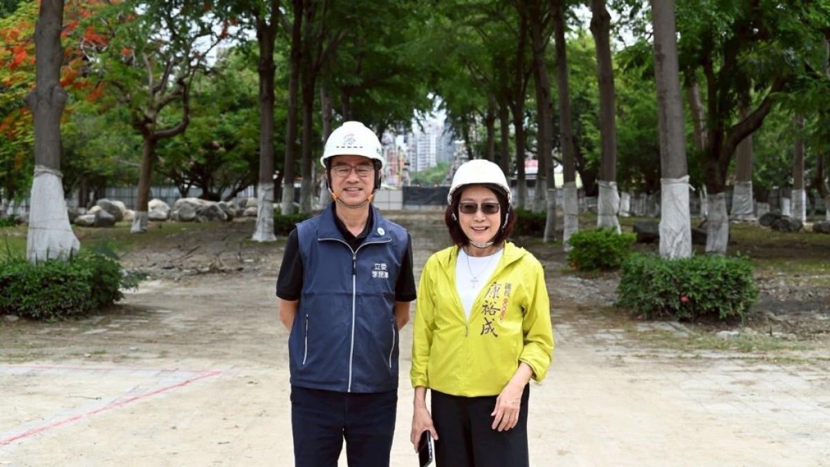 20年後再升級!康裕成、李昆澤攜手爭取1.5億 三民公園啟動大改造
