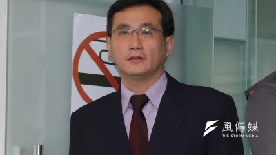 民進黨發言人鄭運鵬24日上午表示,中國宣布M503航路將於29日啟用,並不符合我國家利益,也違背立法院決議及社會期待,主事者應負起政治責任。(資料照片,余志偉攝)