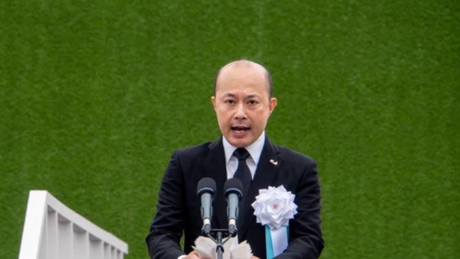 長崎原爆典禮座位「矮化」台灣 日媒爆長崎市沒邀請:但應台灣要求准許參加