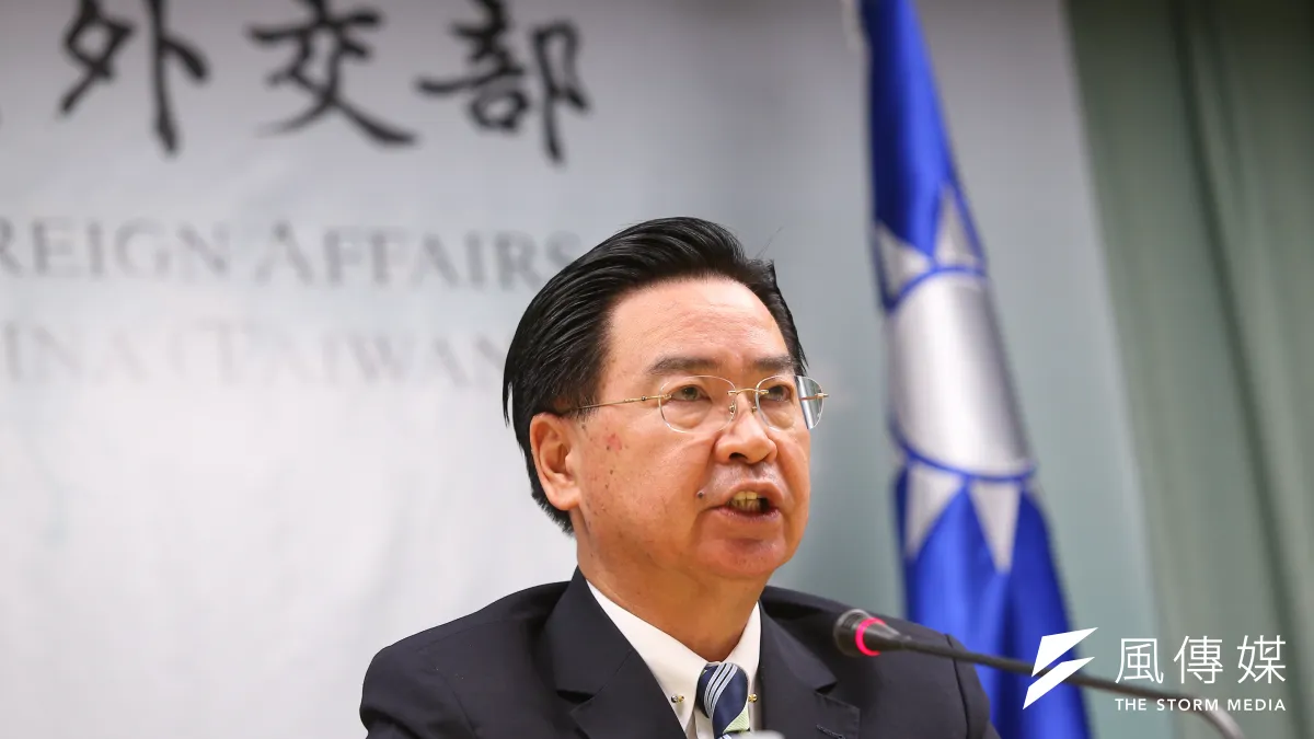 20190920-外交部長吳釗燮20日針對吉里巴斯與我國斷交召開記者會說明。(顏麟宇攝)