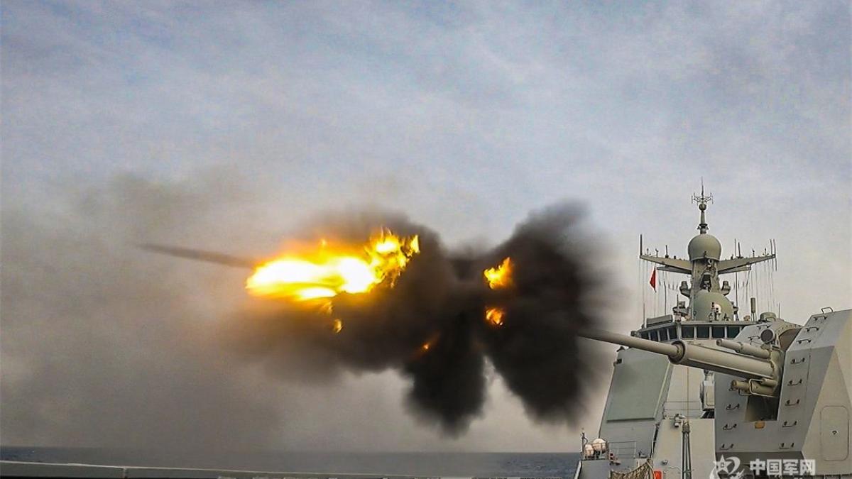 陸文浩觀點:共軍陸軍聯合火力打擊外艦新模式?