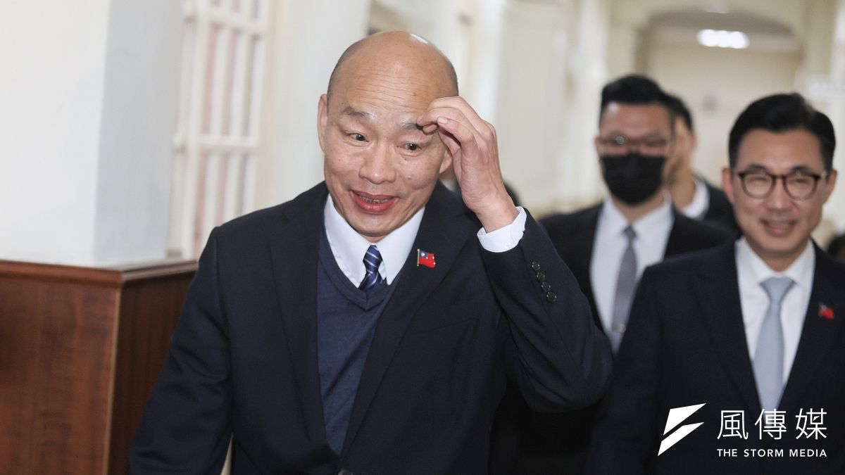 立法院長韓國瑜不能代表立法院三黨,解不了總預算難題。(柯承惠攝) 立法院長韓國瑜不能代表立法院三黨,解不了總預算難題。(柯承惠攝)