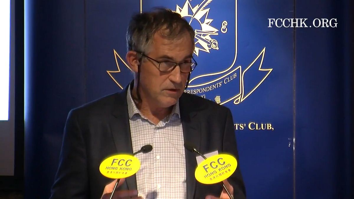 香港外國記者協會副主席、英國《金融時報》亞洲新聞編輯馬凱(Victor Mallet)(FCC YouTube) 香港外國記者協會副主席、英國《金融時報》亞洲新聞編輯馬凱(Victor Mallet)(FCC YouTube)