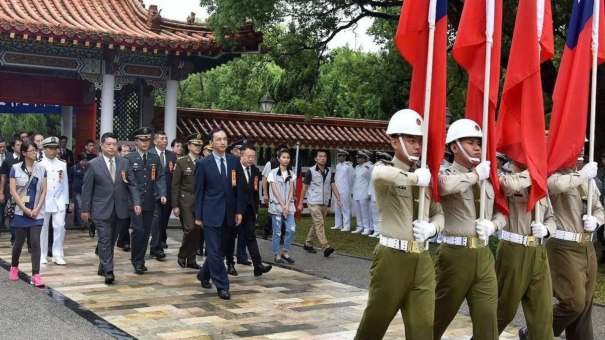 93軍人節 朱立倫主持淡水忠烈祠秋祭大典