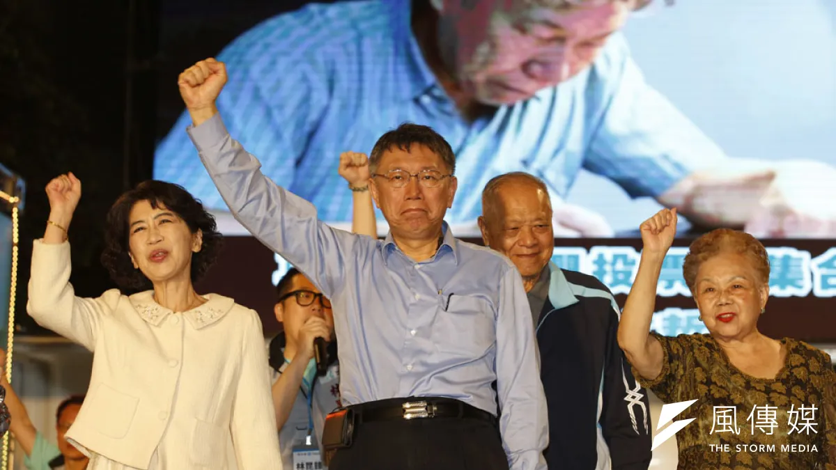 被問及是否循「馬克宏」模式餐2020總統,台北市長柯文哲2日僅表示,內部聊天什麼都會聊。(資料照,郭晉瑋攝)
