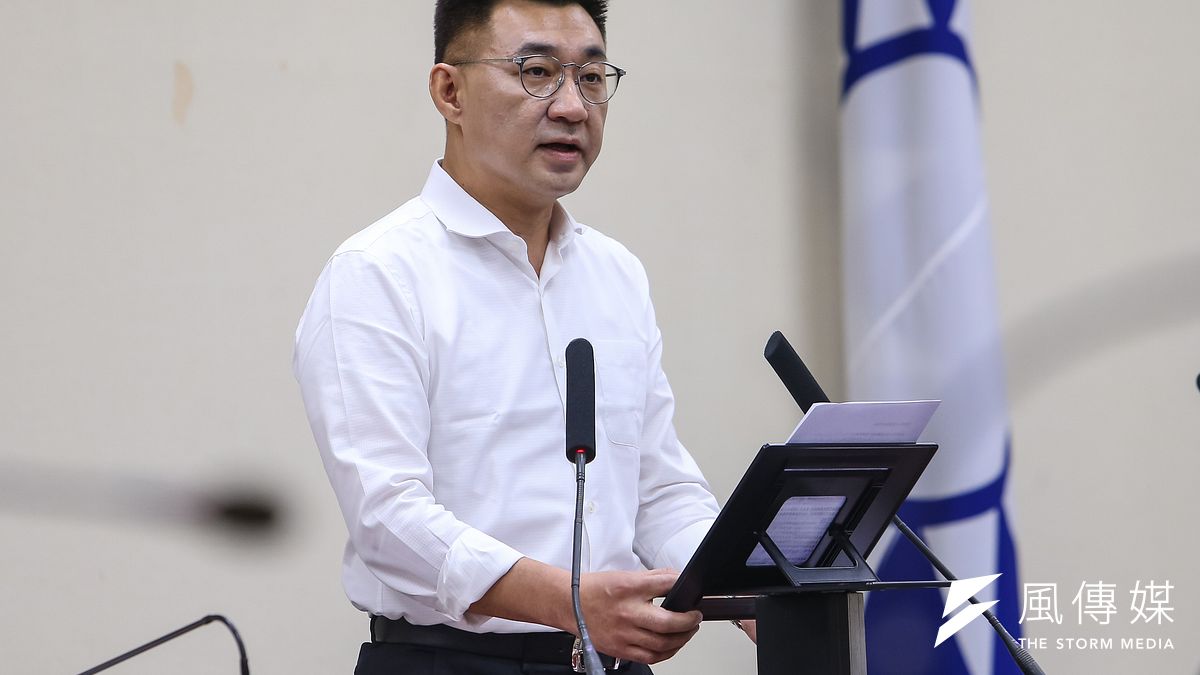 20200608-國民黨主席江啟臣8日召開擴大主管會報。(顏麟宇攝) 20200608-國民黨主席江啟臣8日召開擴大主管會報。(顏麟宇攝)