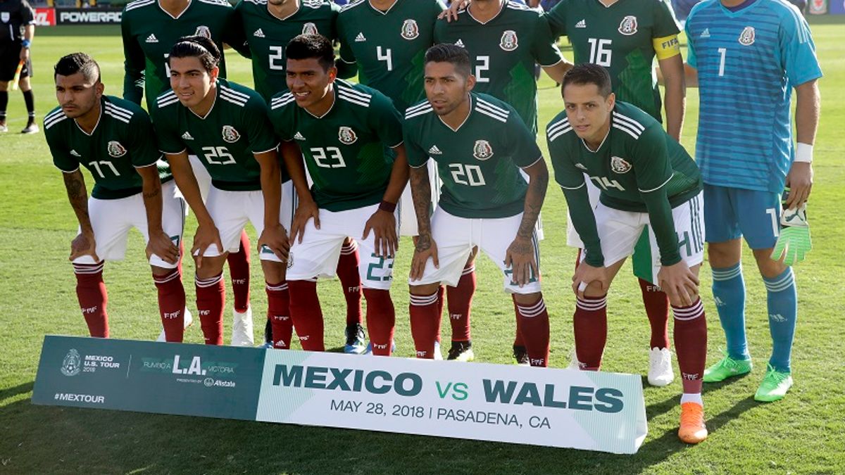 墨西哥國家隊。 (美聯社) 墨西哥國家隊。 (美聯社)