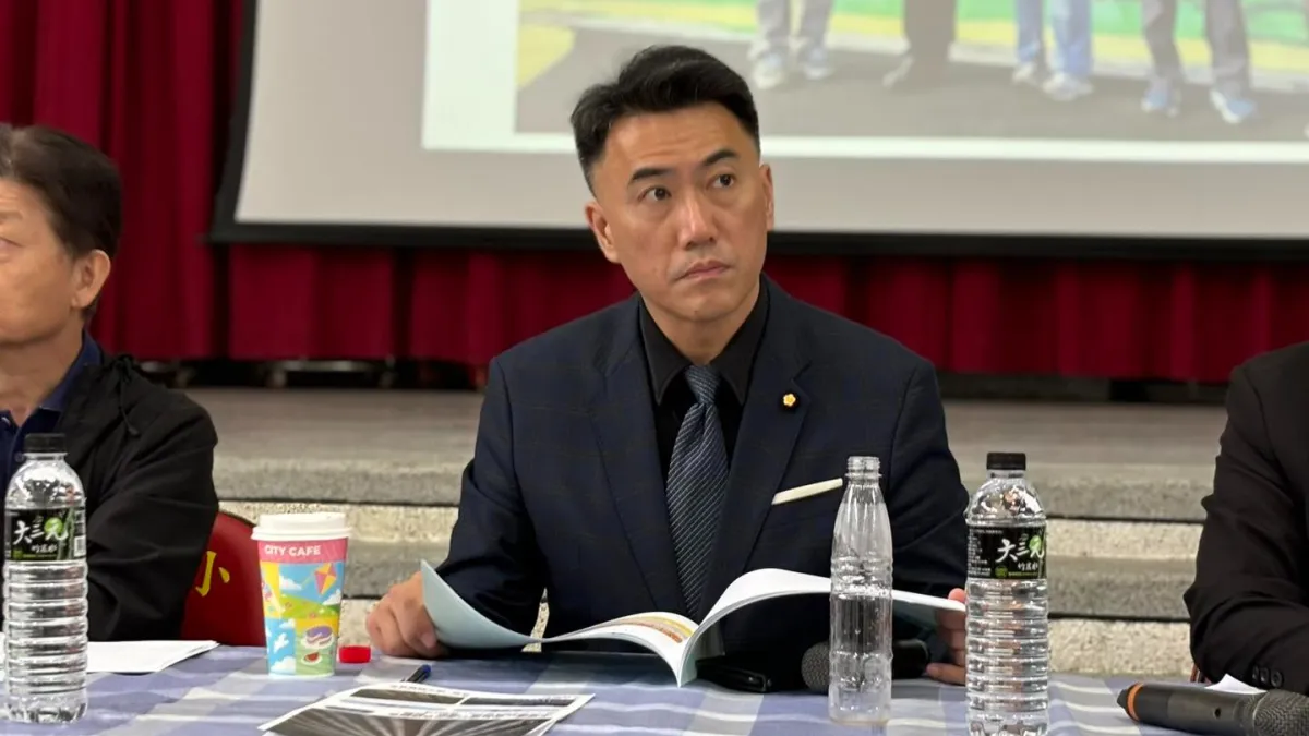 國民黨立委林沛祥代高齡母親向車禍亡者及家屬致歉。(圖/翻攝自Facebook/林沛祥)