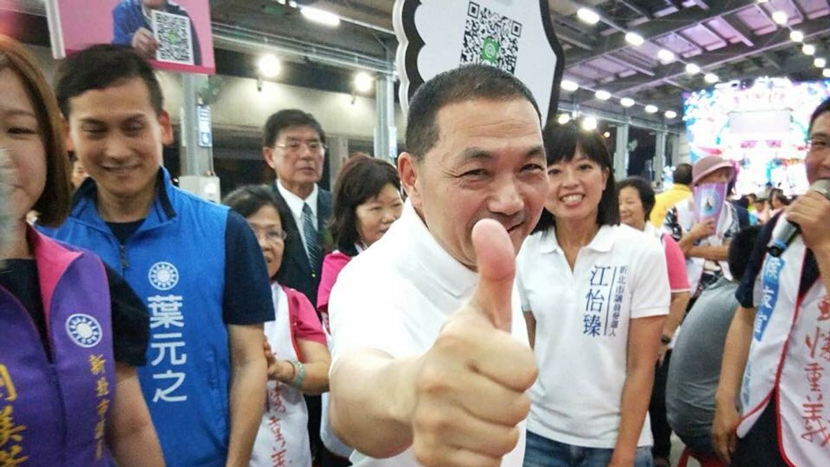 國民黨輔選人士指出,國民黨新北市長候選人侯友宜、前新北市政府副發言人葉元之、江怡臻3人的參選,等於是朱市府8年執政接受民眾的檢驗,「如果民眾認為朱做得好,這3人的票就開得好。」(取自江怡臻臉書) 國民黨輔選人士指出,國民黨新北市長候選人侯友宜、前新北市政府副發言人葉元之、江怡臻3人的參選,等於是朱市府8年執政接受民眾的檢驗,「如果民眾認為朱做得好,這3人的票就開得好。」(取自江怡臻臉書)