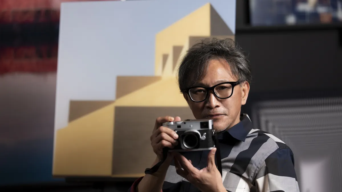 Photographer and visual artist Lee Kuo-min. (Photo by Leon Hung)