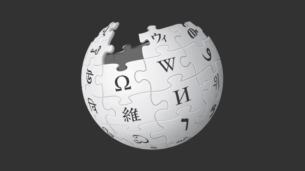 維基百科標誌。( Nohat@Wikipedia/CC BY-SA 3.0)