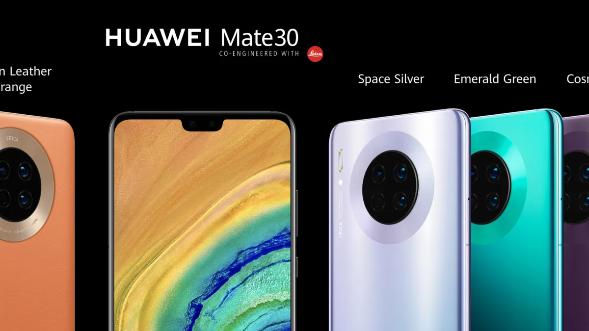 HUAWEI Mate 30系列全球發佈。(圖/HUAWEI提供)
