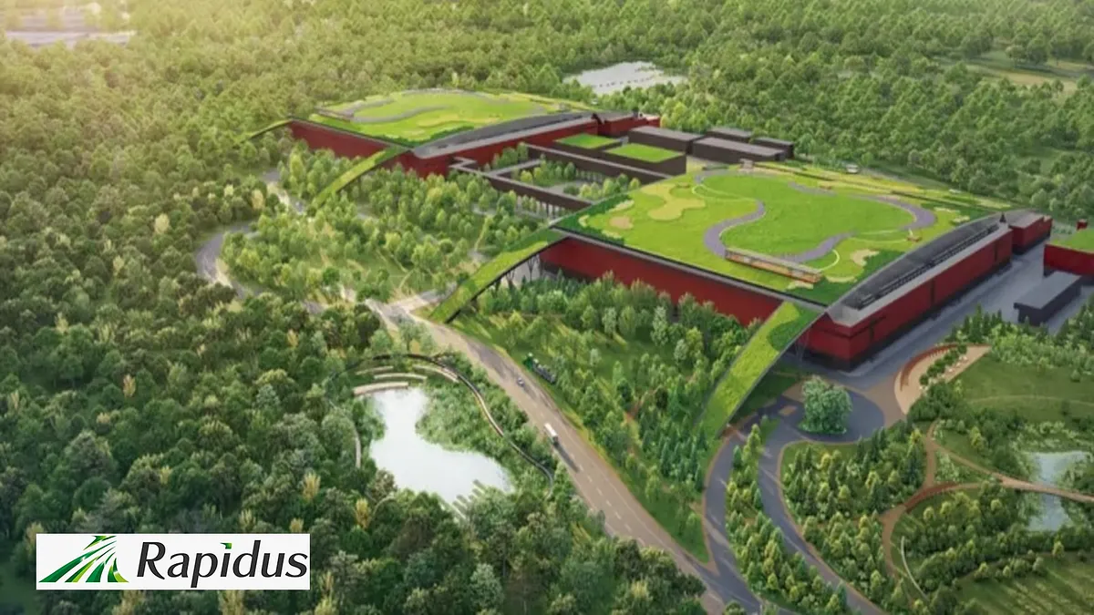 北海道千歳市におけるRapidusの生産拠点のイメージ(画像/Rapidus公式サイト提供) 北海道千歳市におけるRapidusの生産拠点のイメージ(画像/Rapidus公式サイト提供)