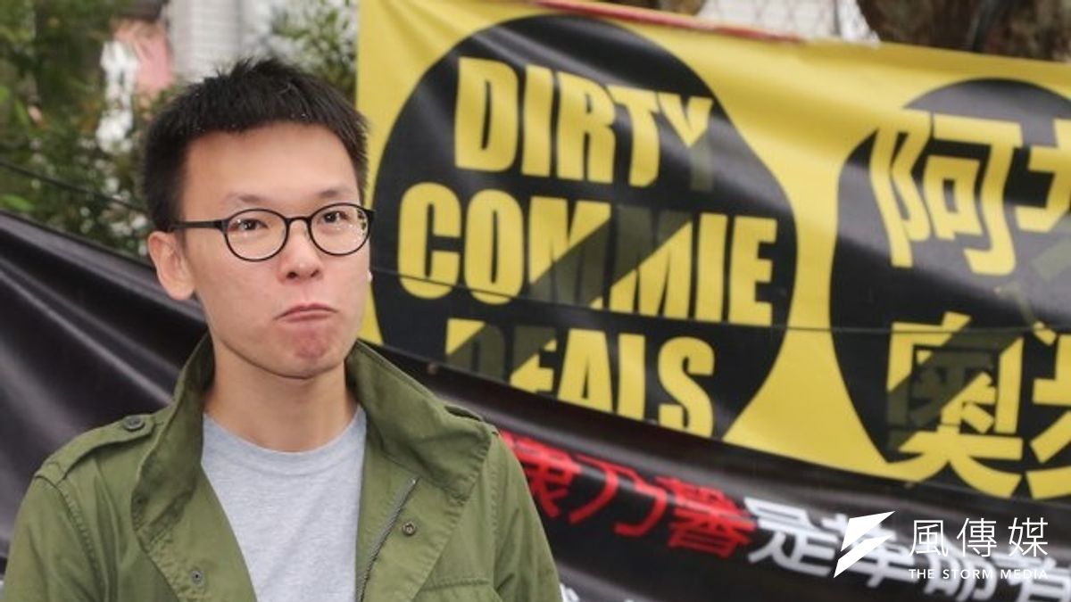 林飛帆說五一勞動節時,將與勞工一起走上街頭。(吳逸驊攝) 林飛帆說五一勞動節時,將與勞工一起走上街頭。(吳逸驊攝)