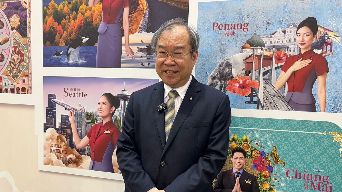 ITF旅展》華航AI大使亮相!董座高星潢看旺普發1萬效益:鼓勵大家來買機票