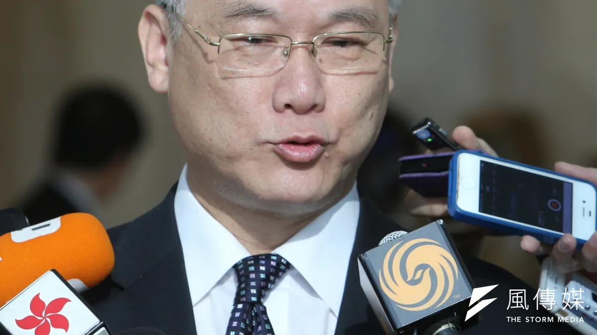 陸委會主委夏立言認為中共通過《國安法》,此舉「對我們很不禮貌」,會表達我方的嚴正立場。(資料照,吳逸驊攝)