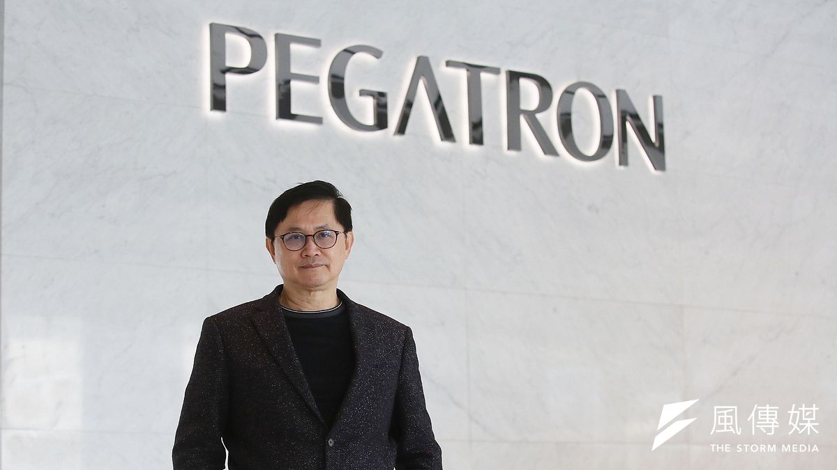 和碩董事長童子賢接受《風傳媒》專訪,分享對於中美貿易近況的最新看法。(柯承惠攝) 和碩董事長童子賢接受《風傳媒》專訪,分享對於中美貿易近況的最新看法。(柯承惠攝)