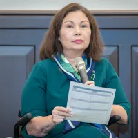 米民主党のタミー・ダックワース上院議員はこのほど台湾を再訪し、総統府で頼清徳総統と面会した。(資料写真/台湾総統府提供) 米民主党のタミー・ダックワース上院議員はこのほど台湾を再訪し、総統府で頼清徳総統と面会した。(資料写真/台湾総統府提供)