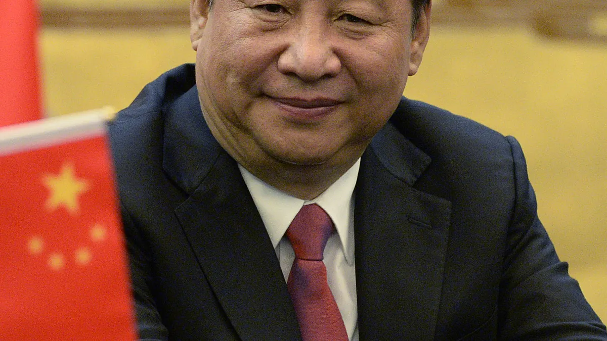 隨著選舉日期逼近,中國對於台灣選情顯得更加緊張。圖為中國國家主席習近平。(美聯社)