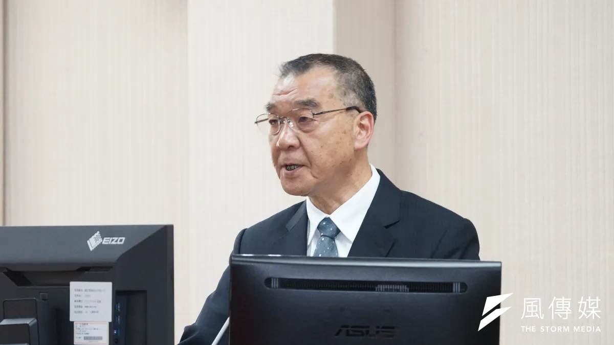 國安局長邱國正赴立法院外交及國防委員會進行業務報告,被問及林宅血案是否已完成解密,其回覆為「此案幾乎完成解密」。(資料照,盧逸峰攝)