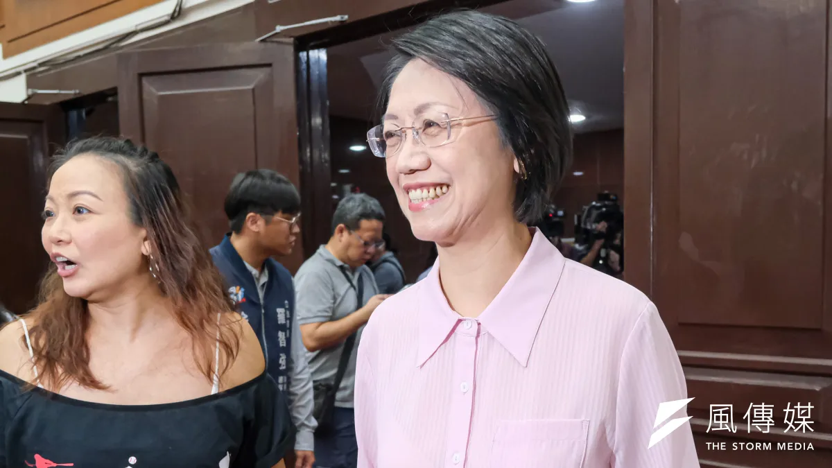 國民黨立委翁曉玲(中)日前表示,國民黨不能只想著討好綠營或中間選民。(資料照,劉偉宏攝)