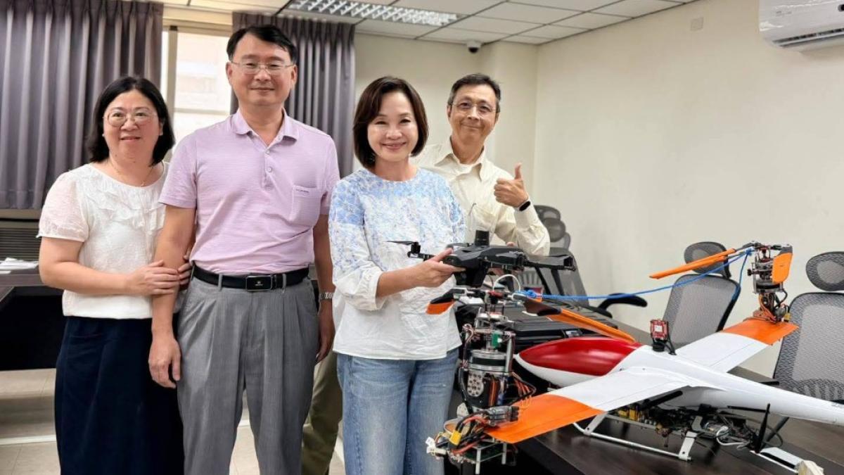 拋食安、無人機雙主張!籲推「安心標章」打造高雄AI無人機核心基地