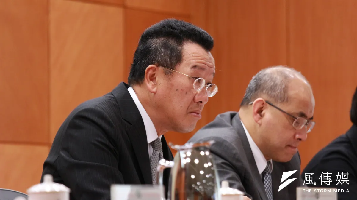 金管會27日舉辦「新版公司治理藍圖規劃」說明會,金管會主委顧立雄出席。(陳韡誌攝)