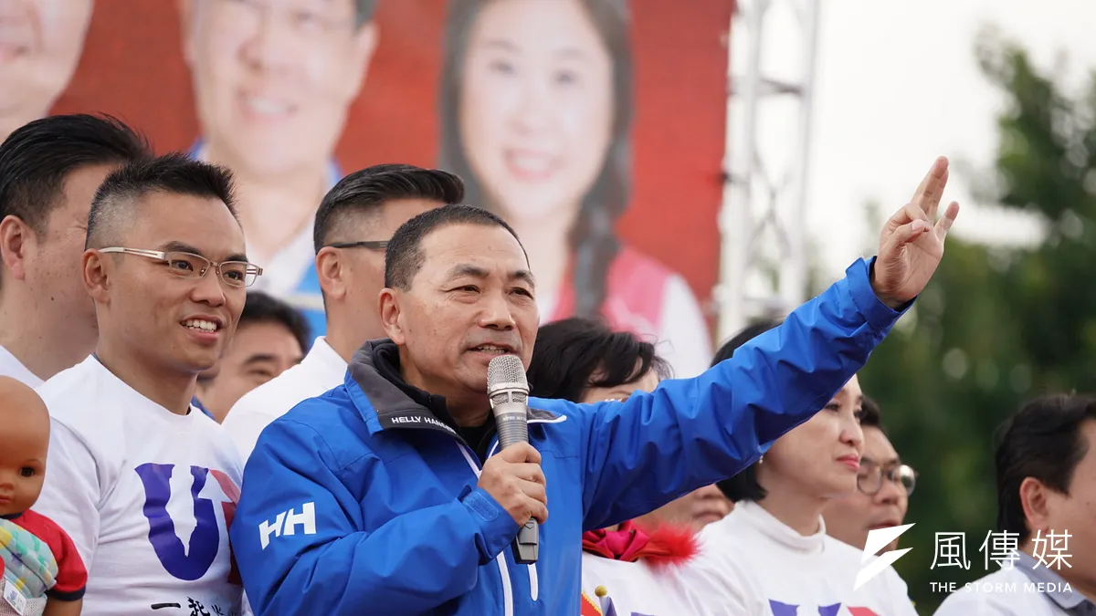 國民黨參選2024總統呼聲高的新北市長侯友宜競選班底大致成形。(資料照,盧逸峰攝)