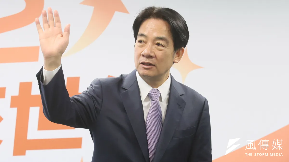 圖為民進黨總統參選人賴清德。(資料照,柯承惠攝)