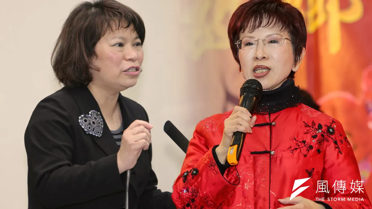 部分中常委力挺黃敏惠(左),部分青年黨代表與中央委員挺洪秀柱(右),選情不如以往熱烈。(資料照,陳明仁攝、顏麟宇攝)