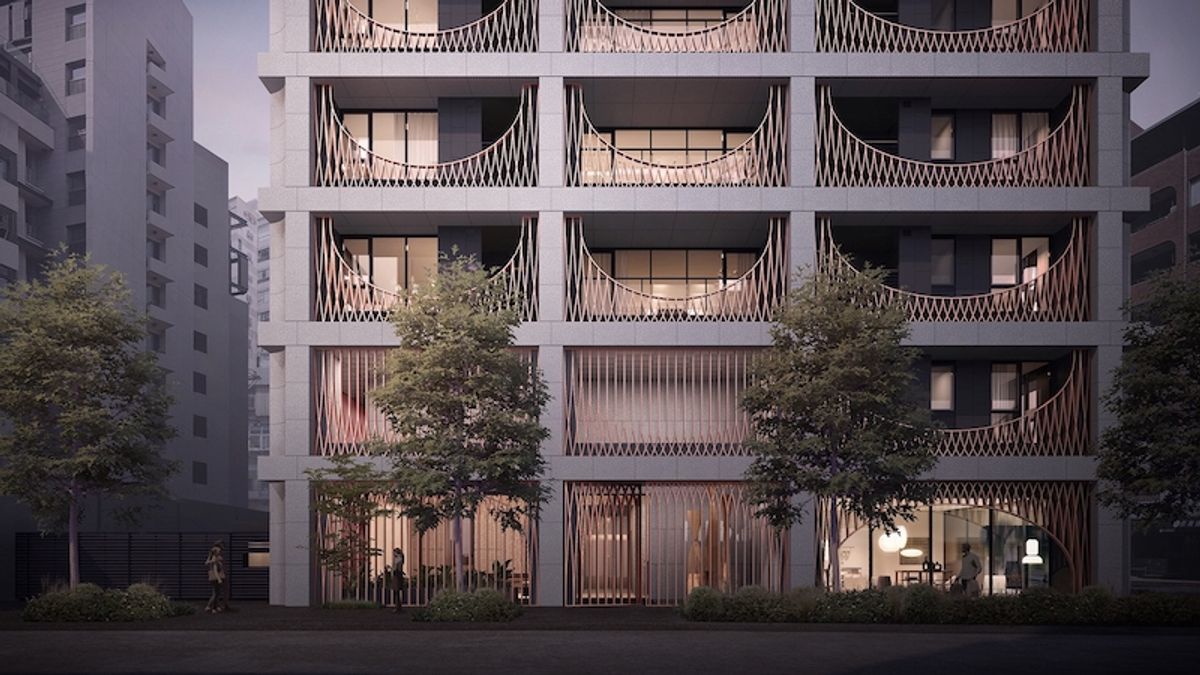 大陸建設邀國際當紅的如恩設計團隊感性操刀,將在地元素融入世界級設計,讓天母「鐫月」案建築美學帶有國際品味。(圖/業者提供) 大陸建設邀國際當紅的如恩設計團隊感性操刀,將在地元素融入世界級設計,讓天母「鐫月」案建築美學帶有國際品味。(圖/業者提供)