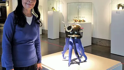 陶博館的「陶藝研習室」讓孩童都能親近入手、簡易入門。(圖/新北市立鶯歌陶瓷博物館)