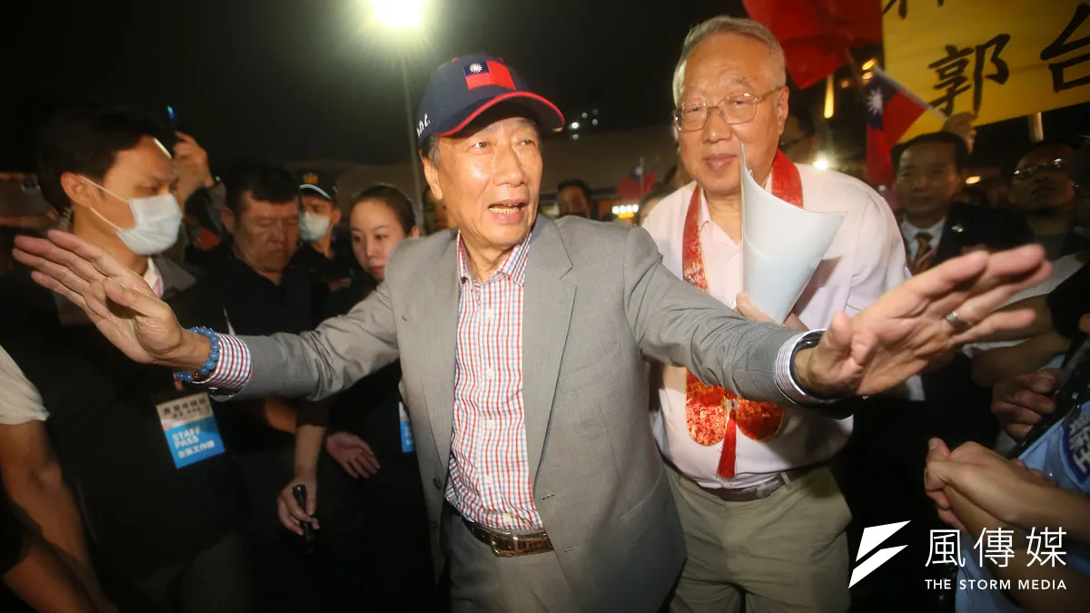 鴻海創辦人郭台銘未獲國民黨徵召,但準備參選的動作持續。(柯承惠攝)