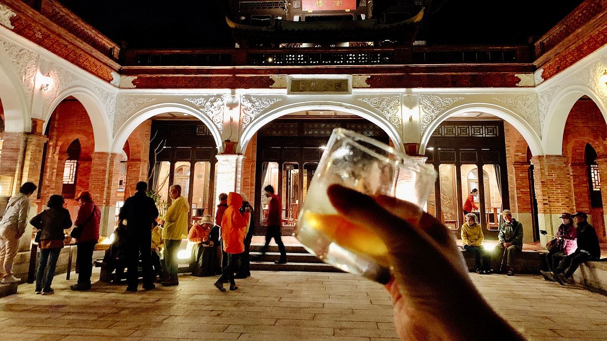 紅三代薄瓜瓜夫婦在新竹內埔的南園舉辦世紀婚宴。(The One南園人文客棧臉書) 紅三代薄瓜瓜夫婦在新竹內埔的南園舉辦世紀婚宴。(The One南園人文客棧臉書)