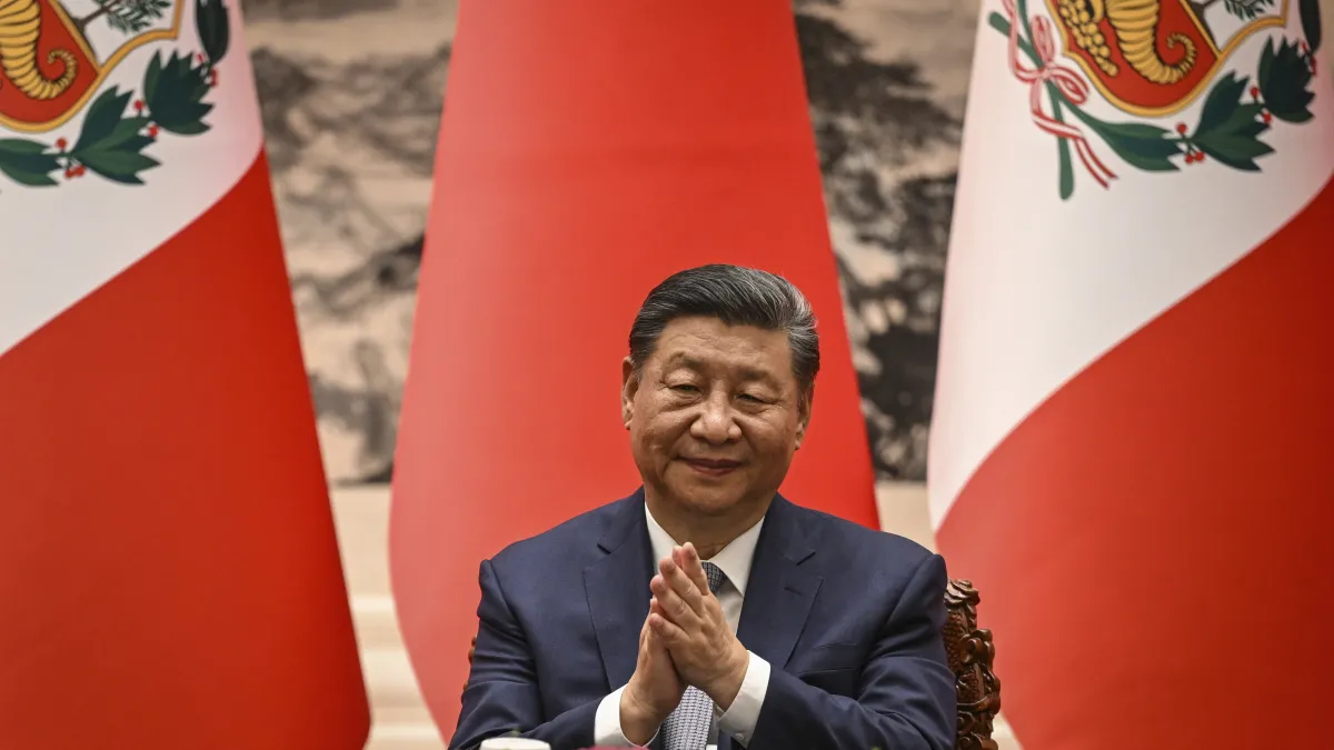 在去年秋天應該召開的三中全會卻一再拖延,專家指出,可能是因經濟沒有成就,無法交代。(資料照,美聯社)