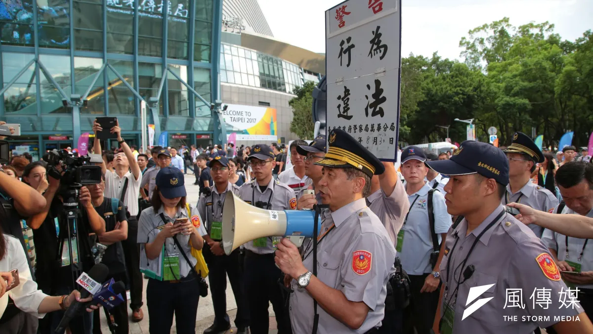 警政署3日下午發布86名高階官警調動名單,其中北市萬華警分局長陳文智因世大運維安不力,調任警政署科長。(資料照,顏麟宇攝)