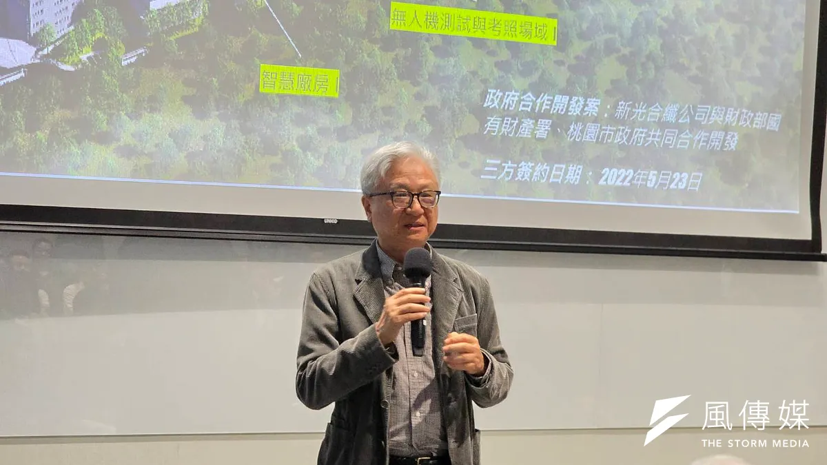 新光合纖、新光三越董事長吳東昇。(魏鑫陽攝) 新光合纖、新光三越董事長吳東昇。(魏鑫陽攝)