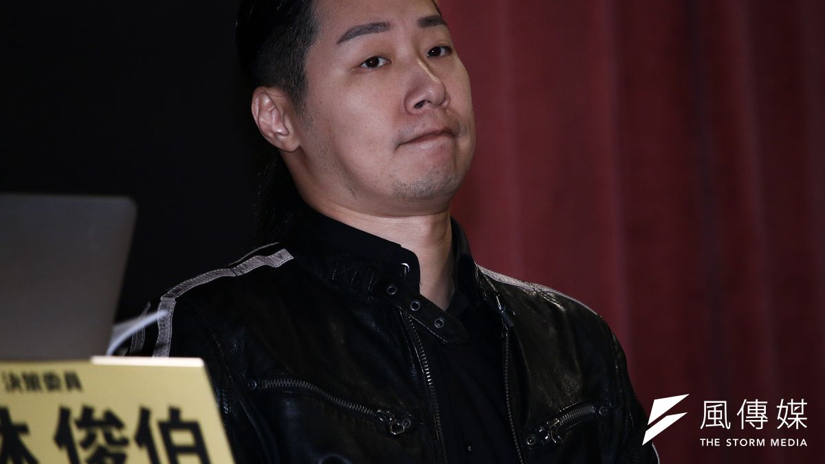 時代力量黨員大會,圖為時代力量決策委員林昶佐。(蔡親傑攝) 時代力量黨員大會,圖為時代力量決策委員林昶佐。(蔡親傑攝)