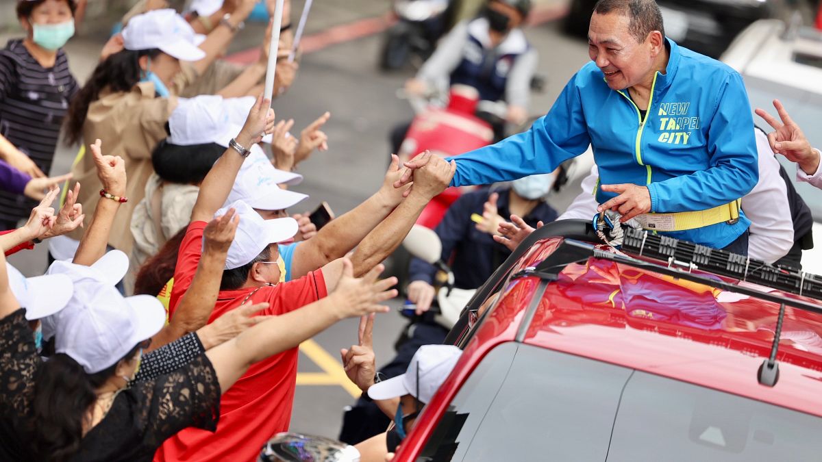 侯友宜吸納了藍綠和中間選票,說明了從總統大選到縣市長選舉有跨黨分裂投票情況。(圖/新北市侯友宜選舉辦公室提供) 侯友宜吸納了藍綠和中間選票,說明了從總統大選到縣市長選舉有跨黨分裂投票情況。(圖/新北市侯友宜選舉辦公室提供)