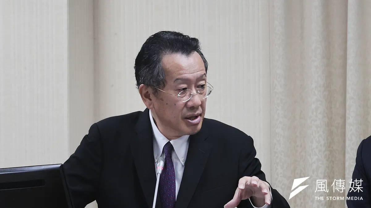 國防部長顧立雄至立法院備詢,回應有關軍事採購涉入弊案問題。(資料照,柯承惠攝)