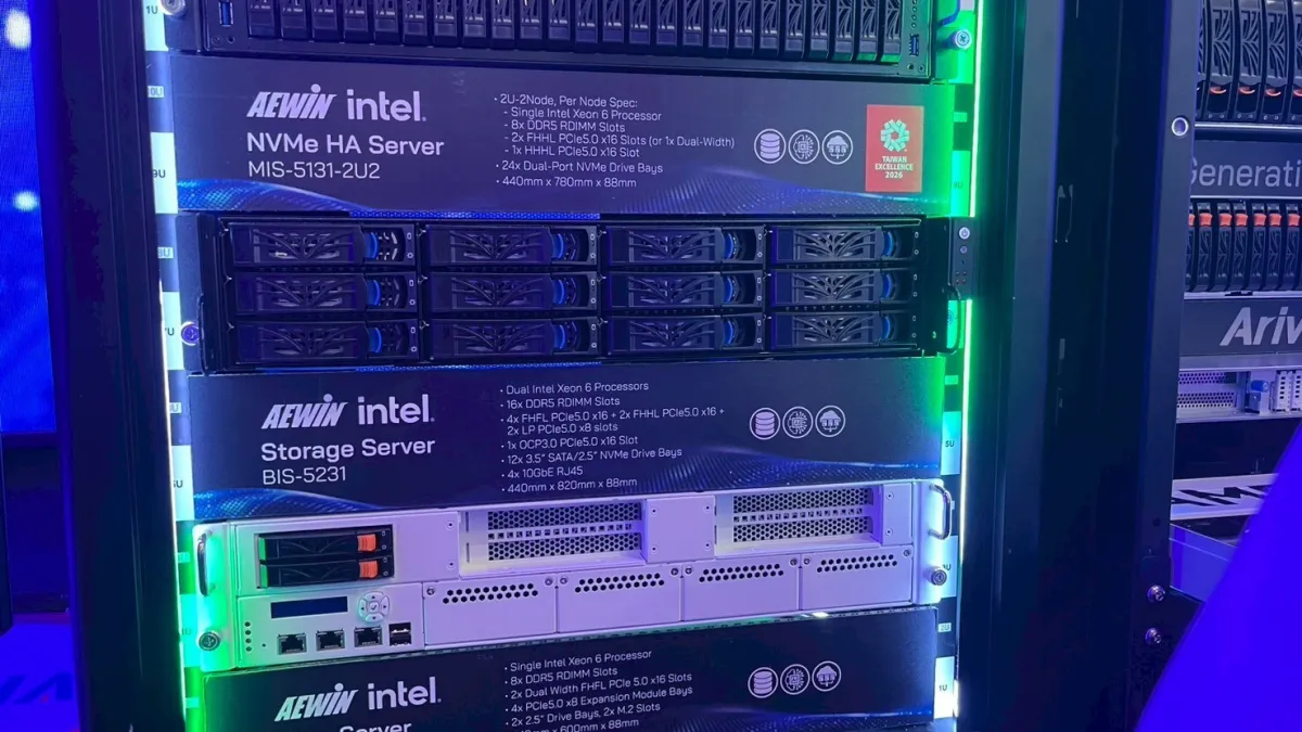 AEWIN Empowers AI-Powered Cybersecurity with Rack-Scale Intel-Based AI Servers and Network Appliances