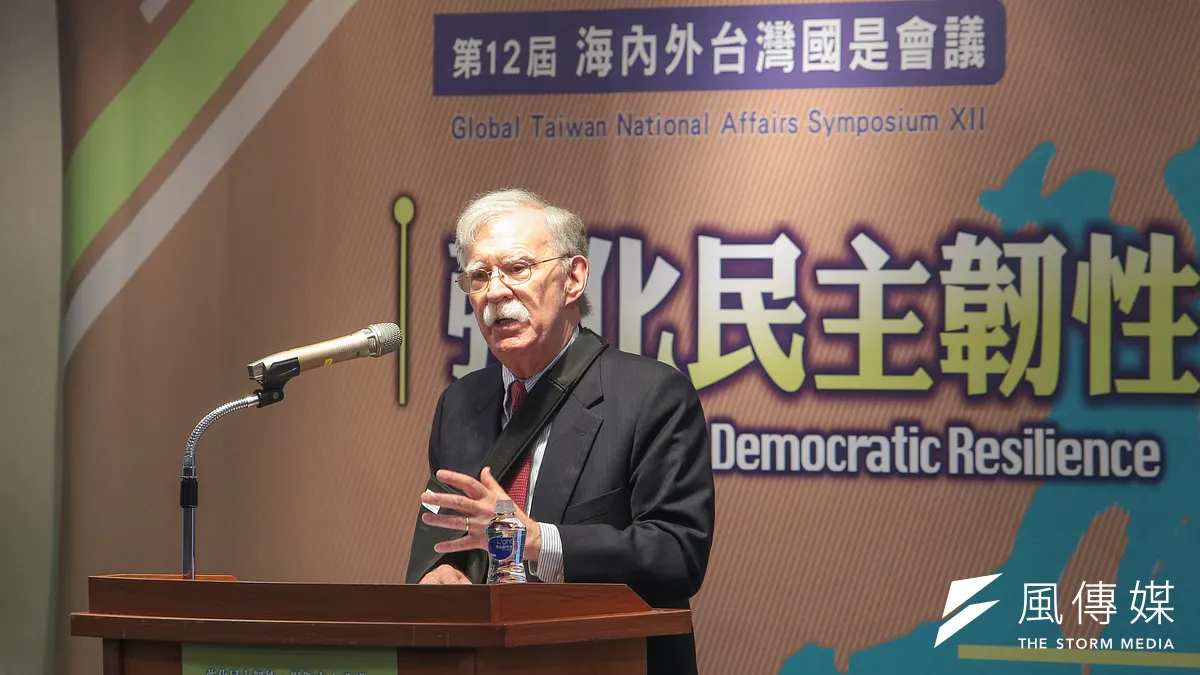 民進黨前立委郭正亮直指,美國前國安顧問波頓(見圖)在美國是非常負面的人物,蔡政府把他當作寶貝是「可笑至極」。(資料照,顏麟宇攝) 民進黨前立委郭正亮直指,美國前國安顧問波頓(見圖)在美國是非常負面的人物,蔡政府把他當作寶貝是「可笑至極」。(資料照,顏麟宇攝)