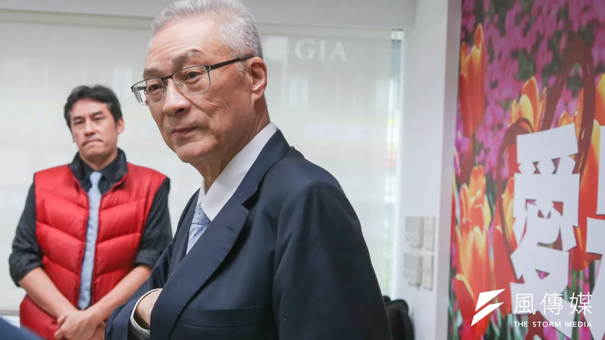 國民黨主席當選人吳敦義與現任主席洪秀柱因中央委員名單而產生角力。(資料照,陳明仁攝)