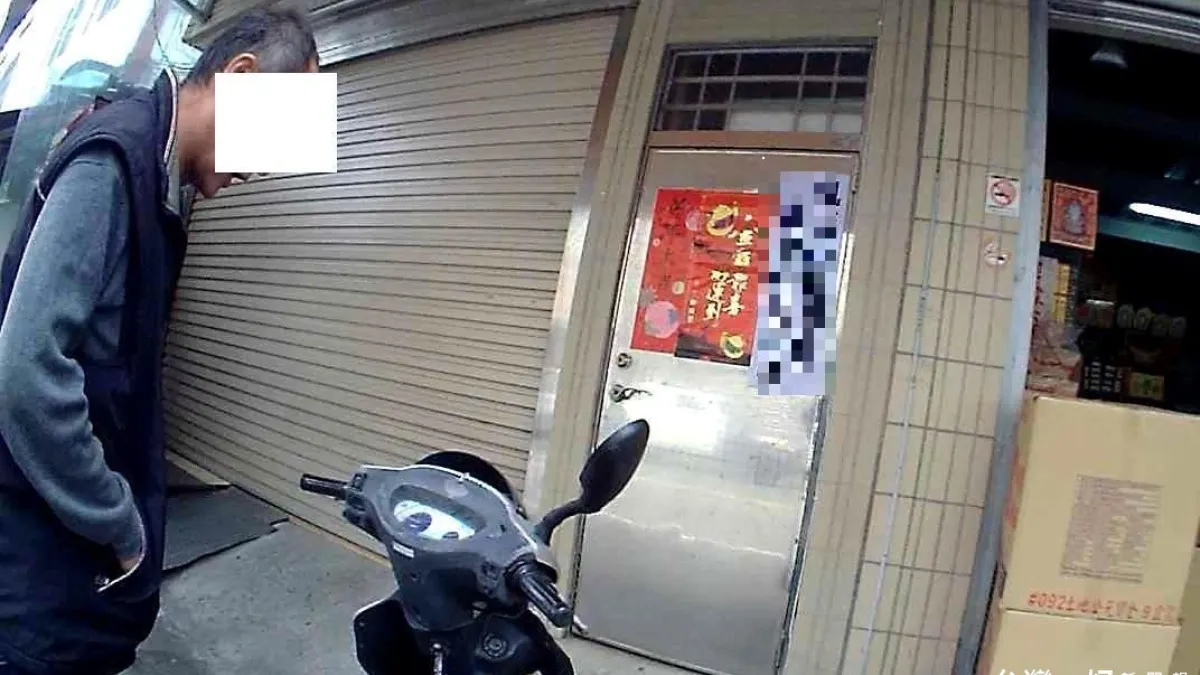 糊塗男子記錯機車停放位置 熱心警順利找回