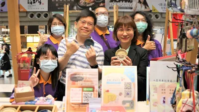 新北市幸福小站庇護商店展售陶藝商品。(圖/勞動力發展署北分署提供)