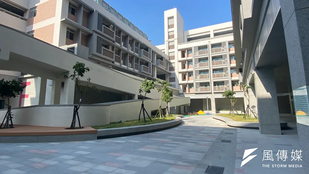 梧棲三民好宅總共300戶,包含(一房型195戶,二房型96戶,三房型9戶)。(圖/記者王秀禾攝)