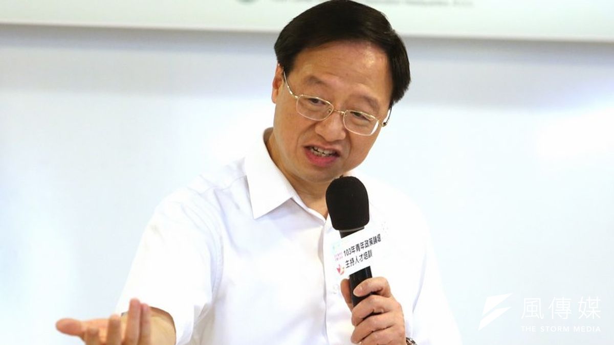 行政院長江宜樺(吳逸驊攝) 行政院長江宜樺(吳逸驊攝)